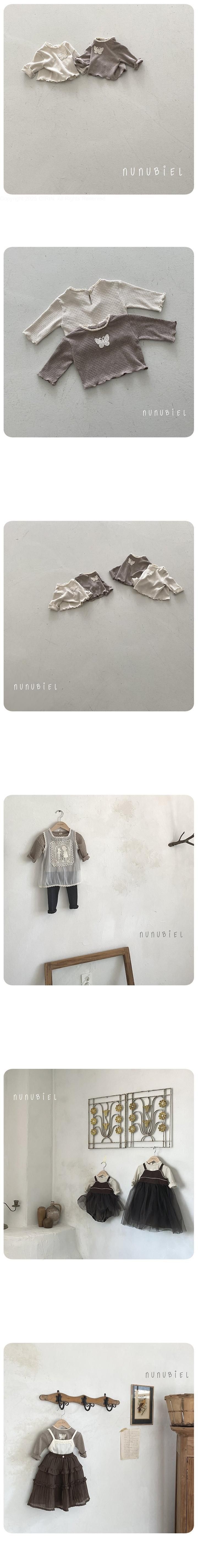 Nunubiel - Korean Children Fashion - #kidsshorts - Butterfly Tee - 2