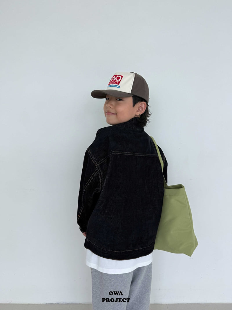 O Wa - Korean Children Fashion - #Kfashion4kids - Stitch Denim Jacket - 9
