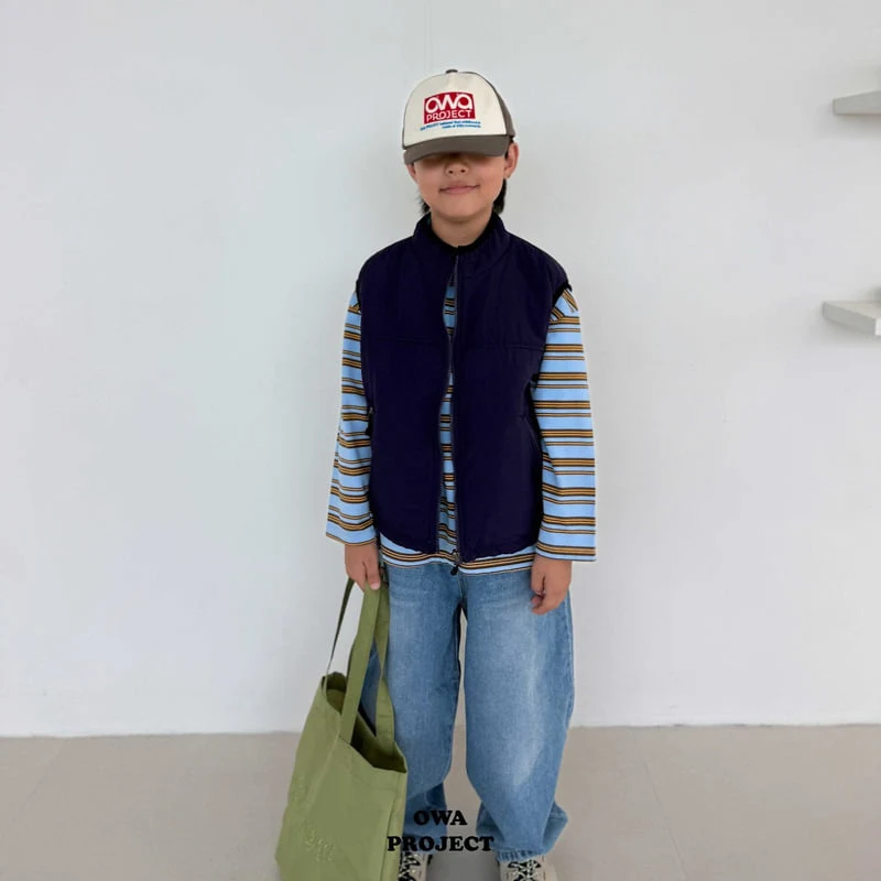 O Wa - Korean Children Fashion - #childofig - Reversible Vest - 11