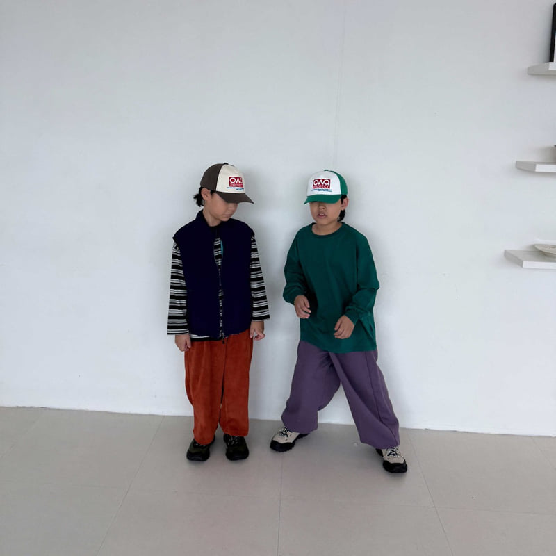 O Wa - Korean Children Fashion - #childrensboutique - Daily Corduroy Pants - 4