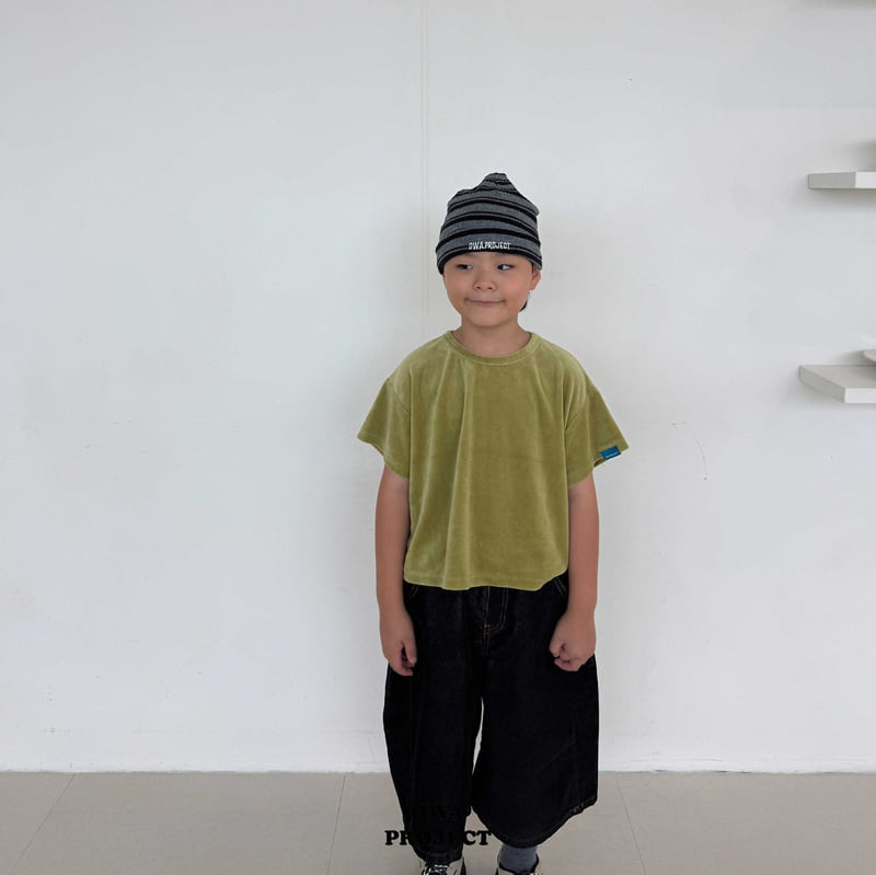 O Wa - Korean Children Fashion - #designkidswear - Veloure Short Sleeved Tee - 9