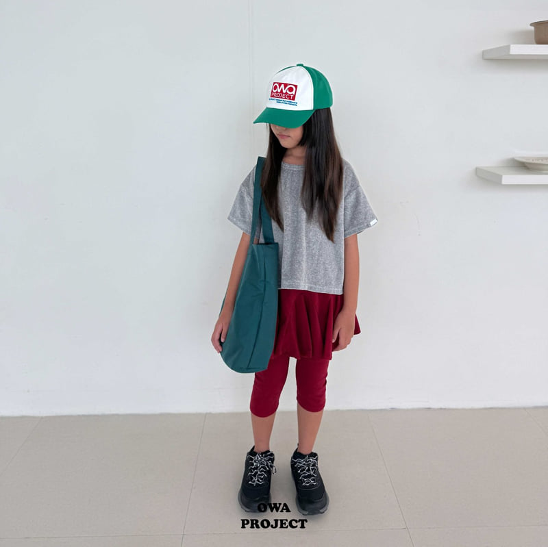 O Wa - Korean Children Fashion - #fashionkids - Veloure Short Sleeved Tee - 11