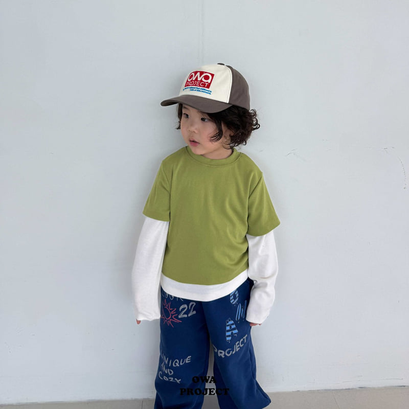 O Wa - Korean Children Fashion - #kidsshorts - Double Tee - 2