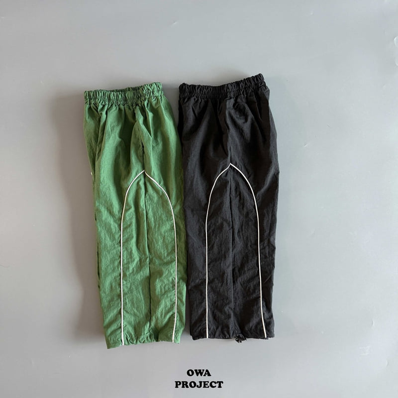 O Wa - Korean Children Fashion - #kidsshorts - Line Pants