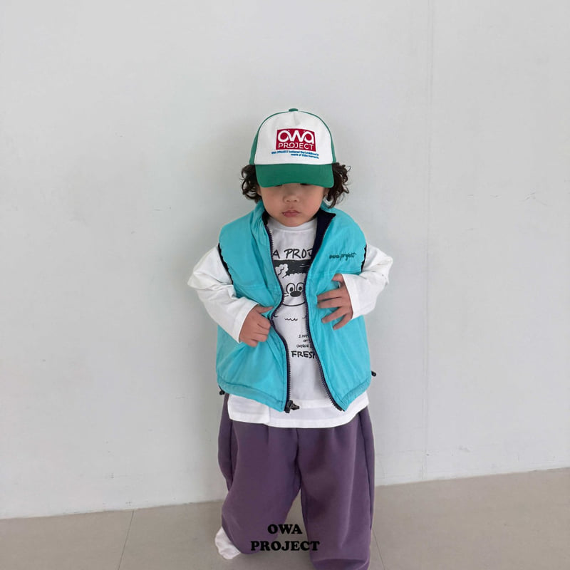O Wa - Korean Children Fashion - #kidsshorts - Reversible Vest - 3
