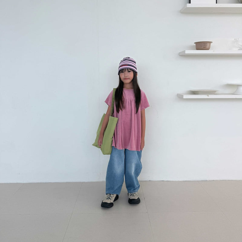 O Wa - Korean Children Fashion - #kidsstore - Autumn Denim Pants - 9