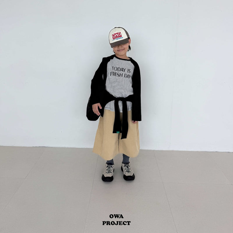O Wa - Korean Children Fashion - #Kfashion4kids - Layered Shawl - 4