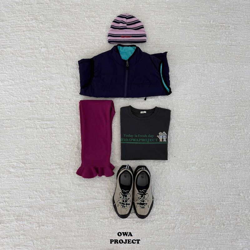 O Wa - Korean Children Fashion - #littlefashionista - Reversible Vest - 7