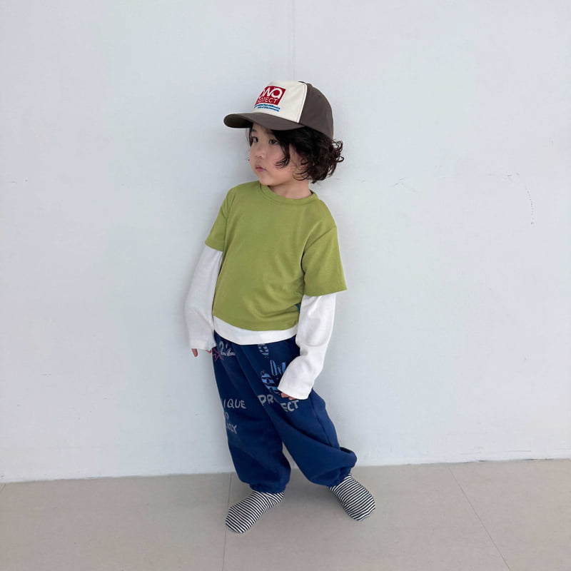 O Wa - Korean Children Fashion - #magicofchildhood - Double Tee - 7