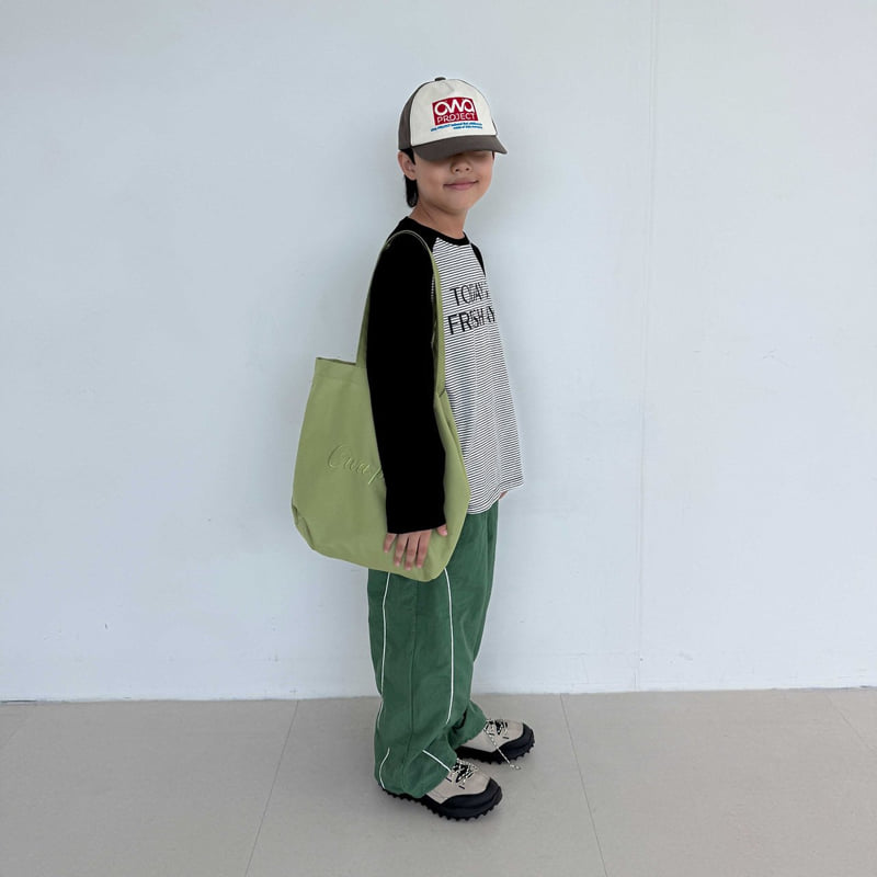 O Wa - Korean Children Fashion - #magicofchildhood - Line Pants - 6