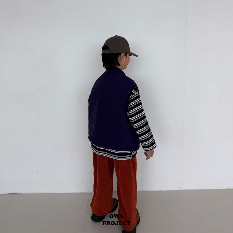 O Wa - Korean Children Fashion - #magicofchildhood - Reversible Vest - 8