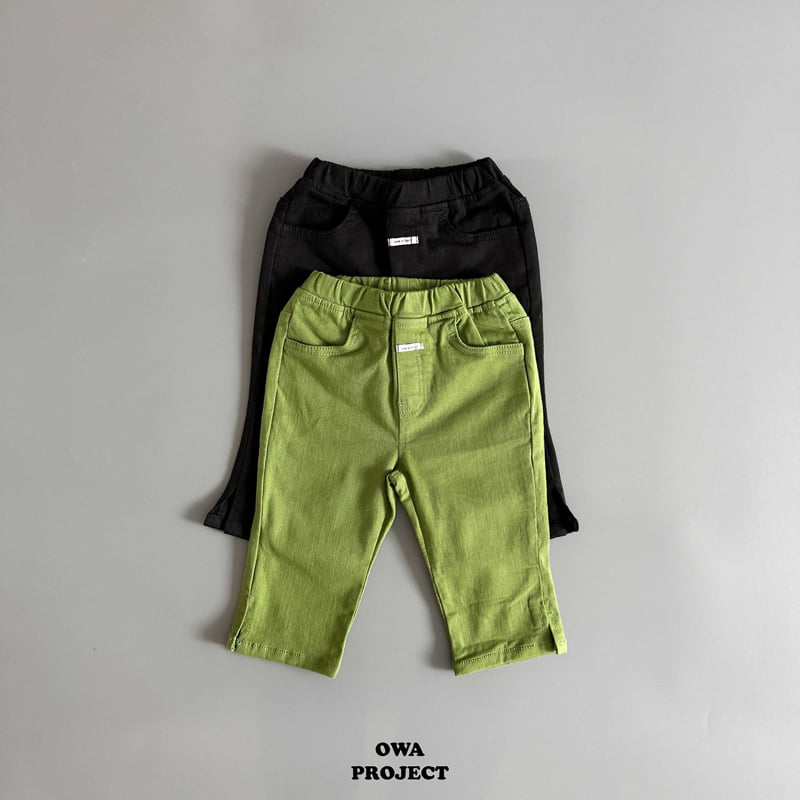 O Wa - Korean Children Fashion - #stylishchildhood - Capri Pants