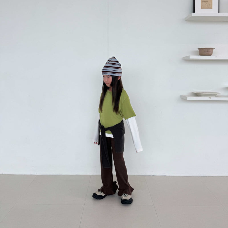 O Wa - Korean Children Fashion - #todddlerfashion - Double Tee - 10