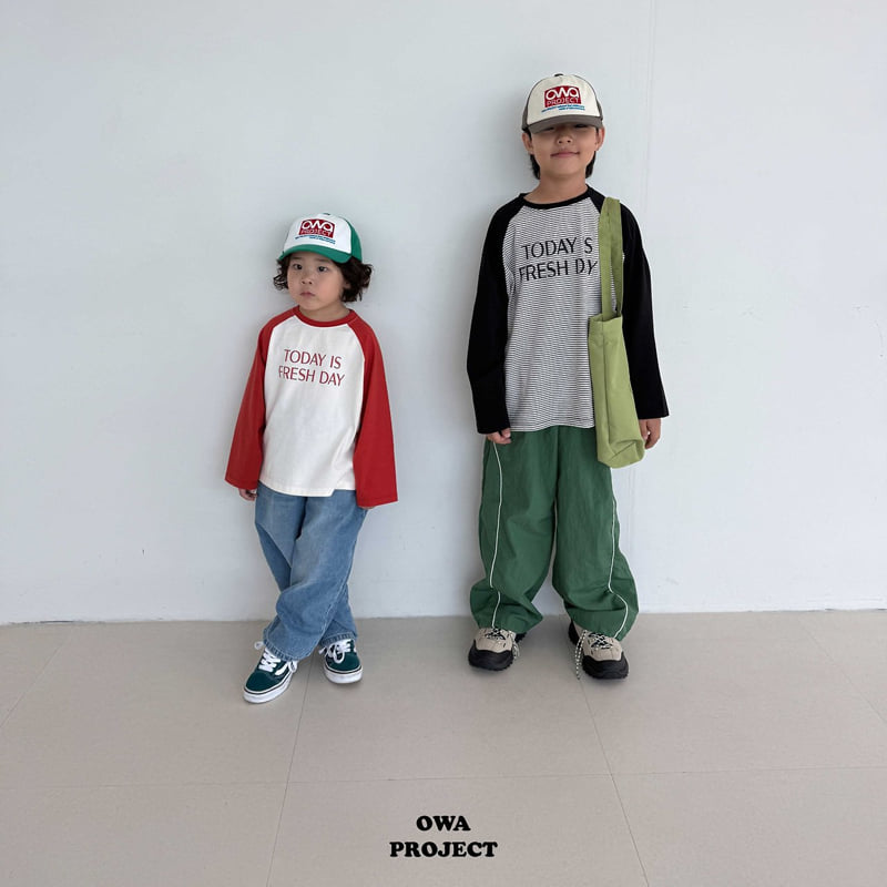 O Wa - Korean Children Fashion - #todddlerfashion - Line Pants - 9