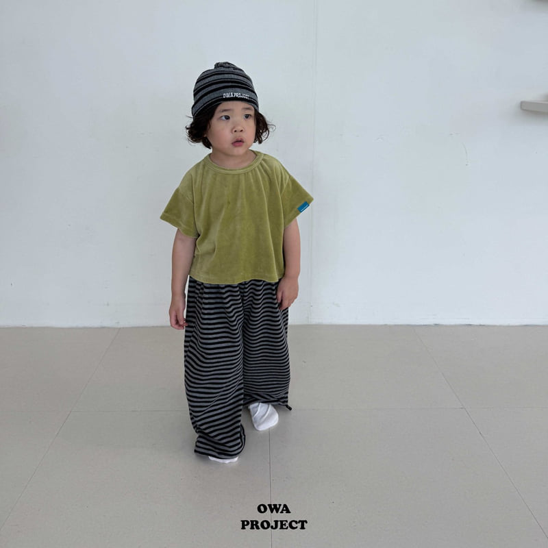 O Wa - Korean Children Fashion - #todddlerfashion - Graphic String Pants - 2