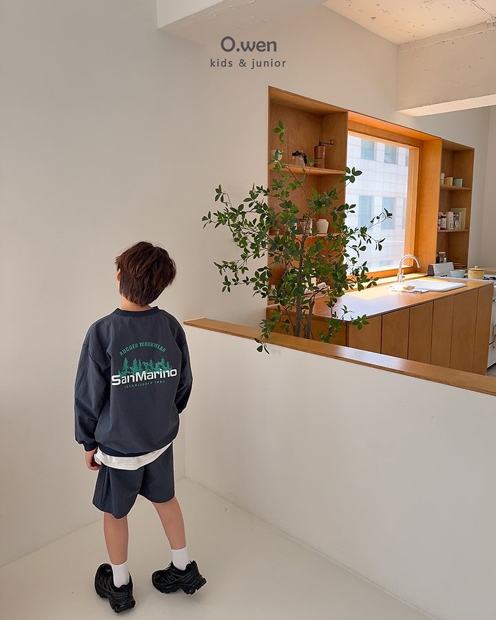 O Wen - Korean Children Fashion - #Kfashion4kids - Marino Top & Bottom Set - 9