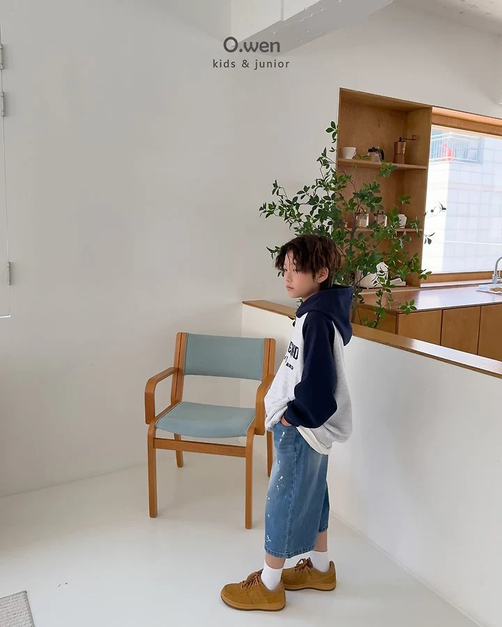 O Wen - Korean Children Fashion - #Kfashion4kids - Now Raglan Hooded Tee - 3