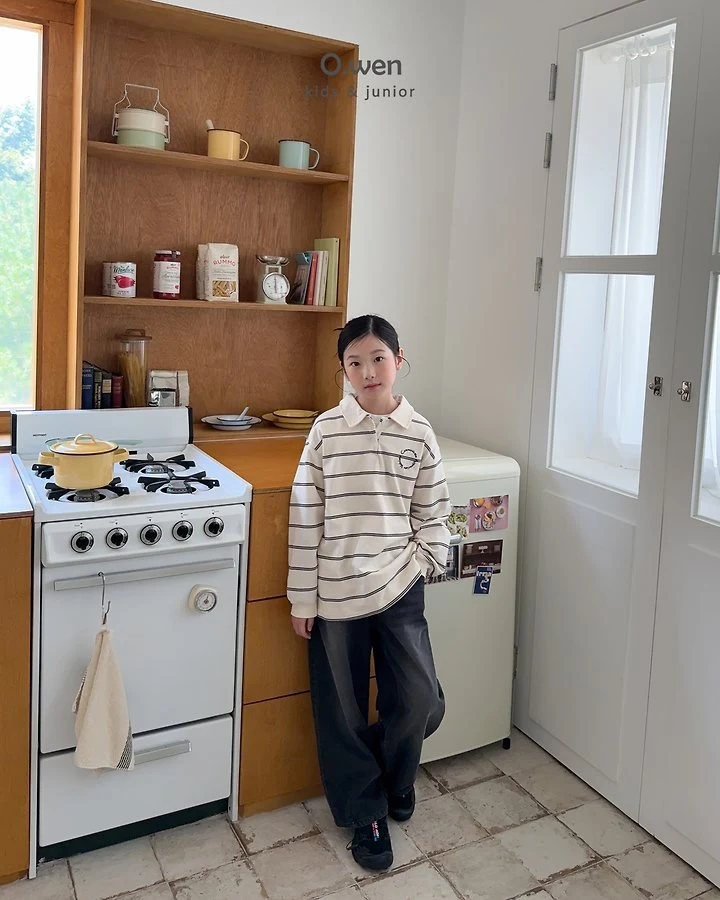 O Wen - Korean Children Fashion - #childofig - Dart Denim Pants - 10