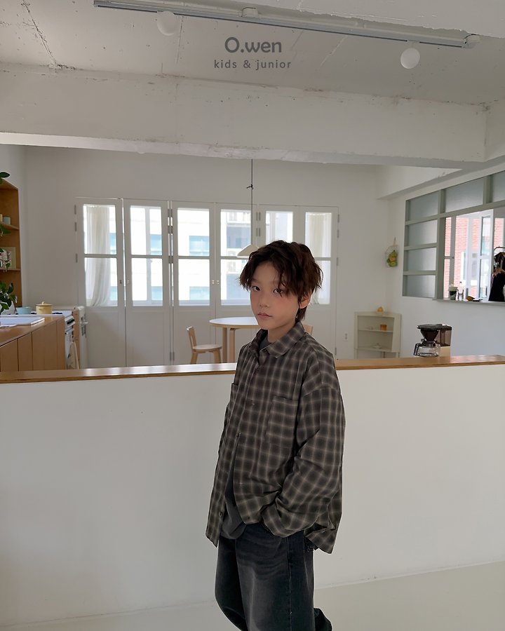 O Wen - Korean Children Fashion - #childofig - Autumn Check Shirt - 6