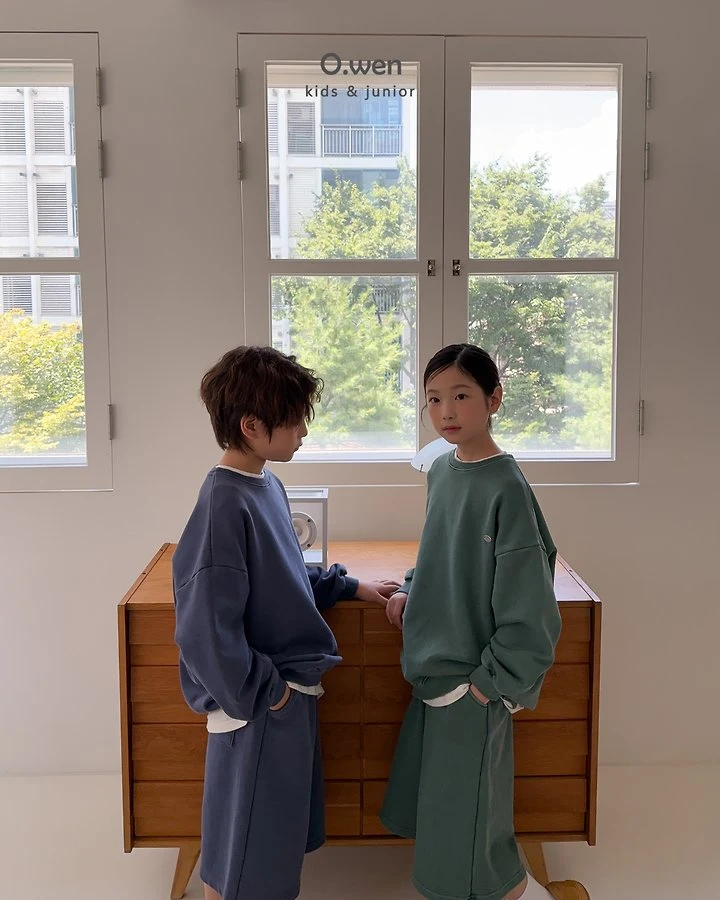 O Wen - Korean Children Fashion - #childofig - Moody Pigment Bermuda Set