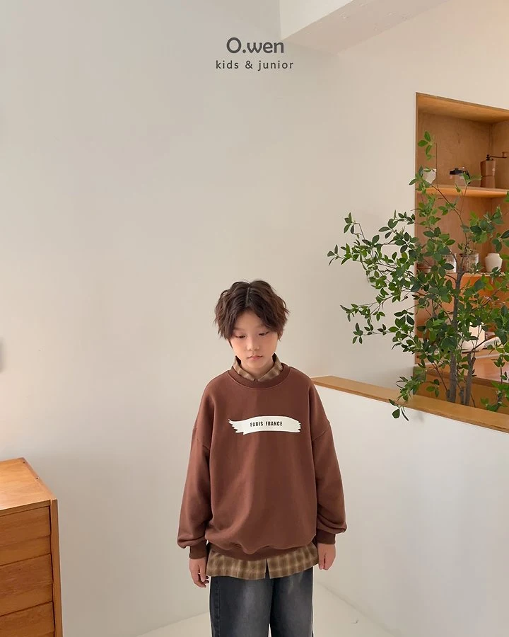 O Wen - Korean Children Fashion - #childrensboutique - Paris Sweatshirt