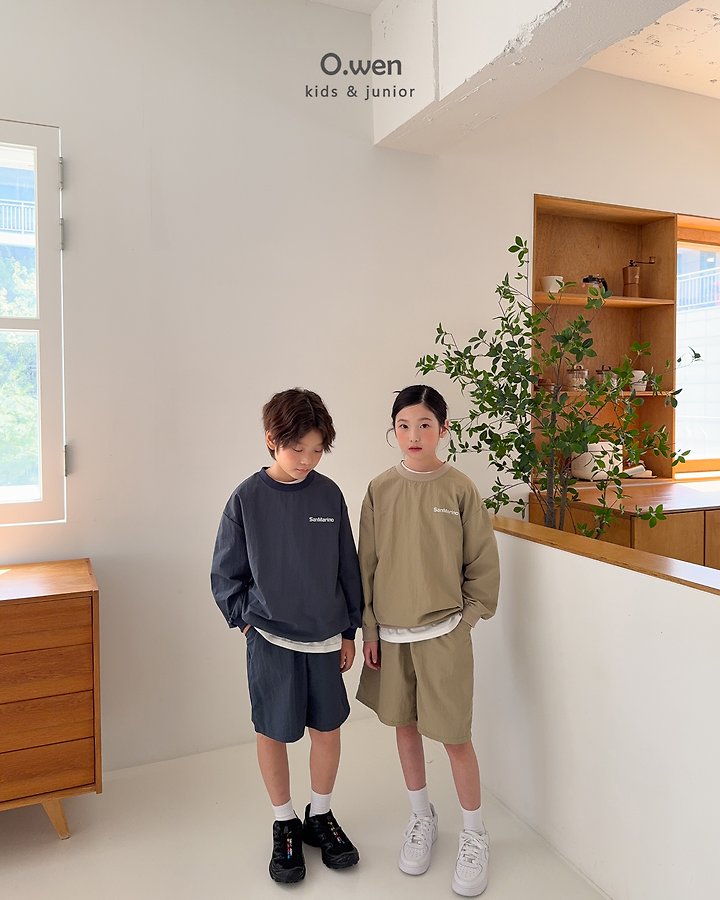 O Wen - Korean Children Fashion - #designkidswear - Marino Top & Bottom Set - 3