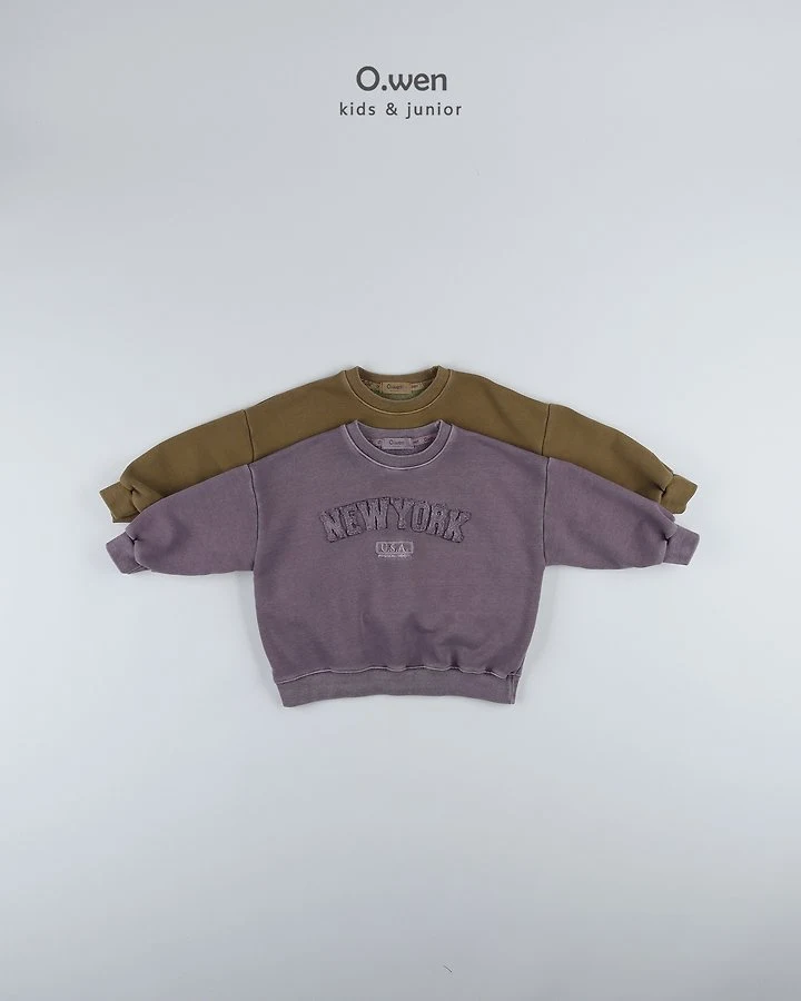 O Wen - Korean Children Fashion - #designkidswear - New York Pigment Sweatshirt