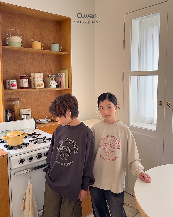 O Wen - Korean Children Fashion - #discoveringself - Tiger Tee