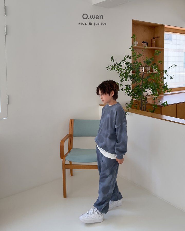 O Wen - Korean Children Fashion - #fashionkids - Casper Pigment Top & Bottom Set - 6