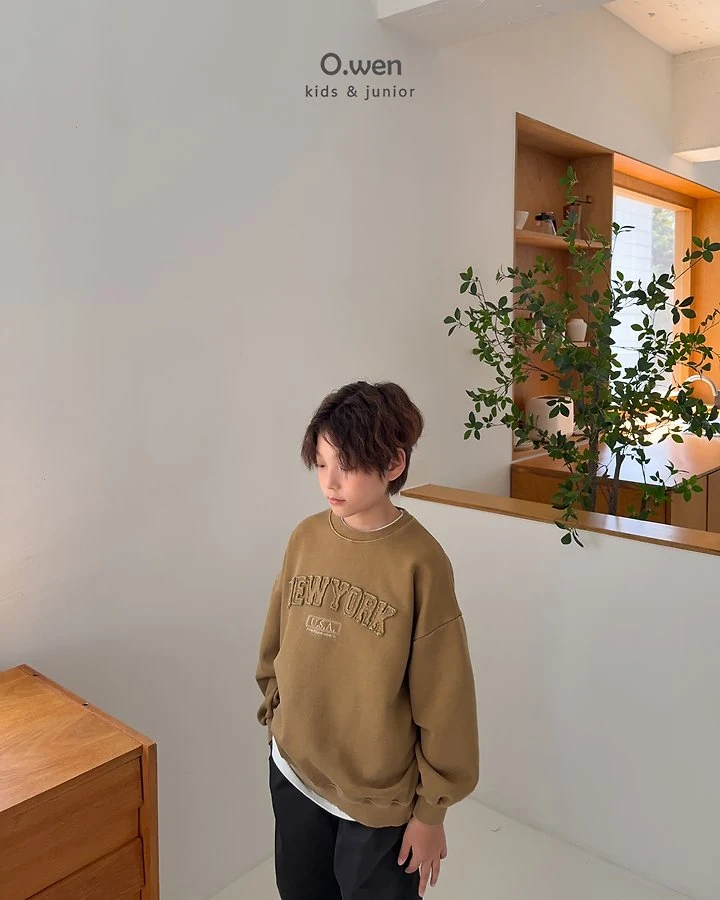 O Wen - Korean Children Fashion - #fashionkids - New York Pigment Sweatshirt - 3