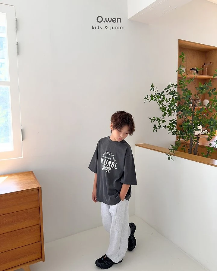 O Wen - Korean Children Fashion - #kidsshorts - Cutoff Jogger Pants - 8