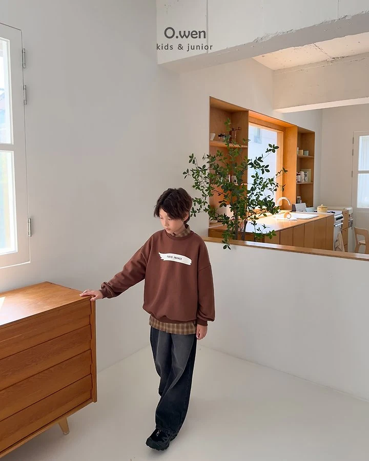 O Wen - Korean Children Fashion - #kidsshorts - Paris Sweatshirt - 5