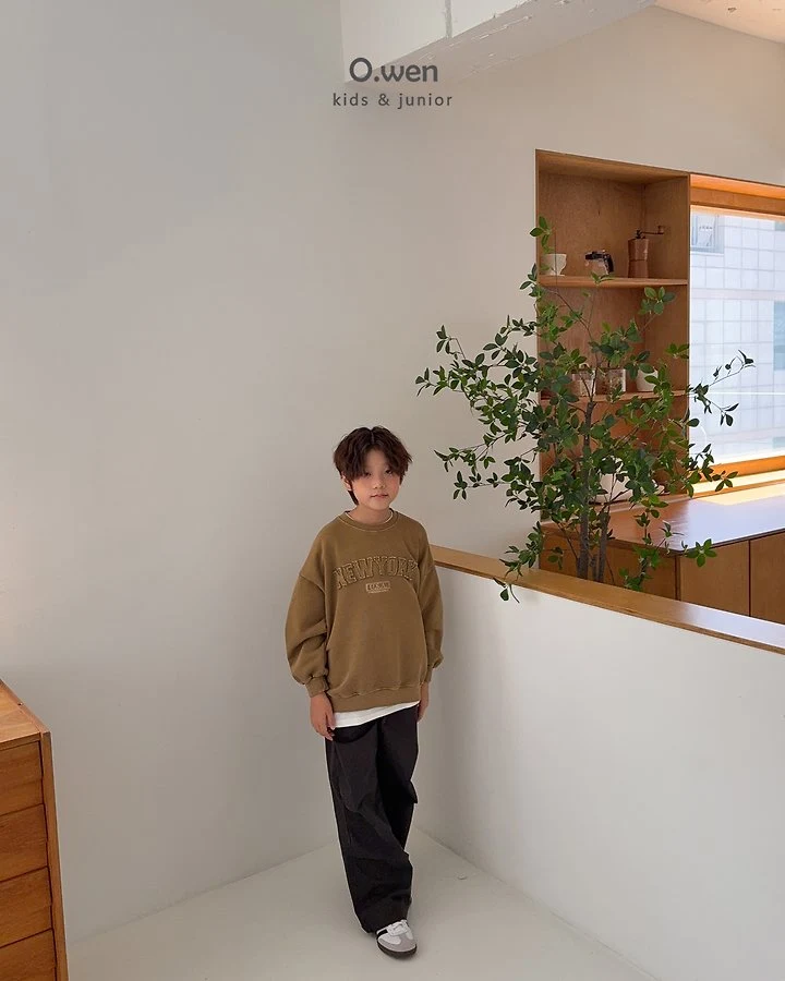 O Wen - Korean Children Fashion - #fashionkids - New York Pigment Sweatshirt - 4