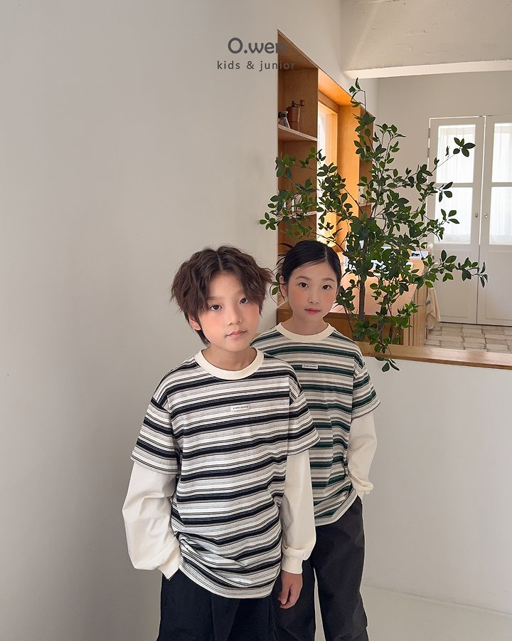 O Wen - Korean Children Fashion - #kidsstore - Edition Layered Tee