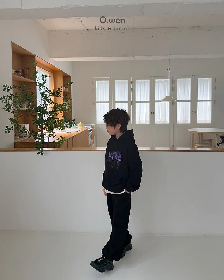 O Wen - Korean Children Fashion - #kidsstore - Cutoff Jogger Pants - 9