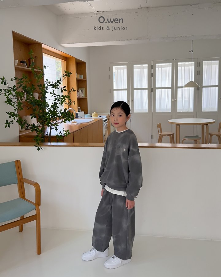 O Wen - Korean Children Fashion - #kidsstore - Casper Pigment Top & Bottom Set - 8