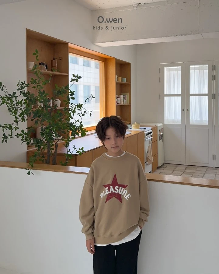 O Wen - Korean Children Fashion - #kidzfashiontrend - Star Sweatshirt - 3