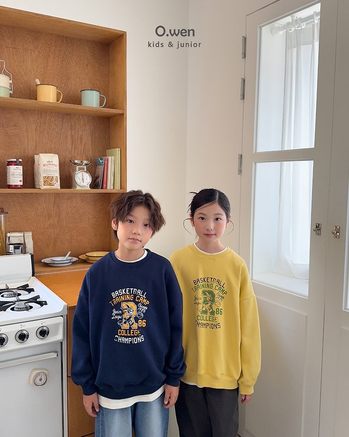 O Wen - Korean Children Fashion - #kidzfashiontrend - Champion Sweatshirt