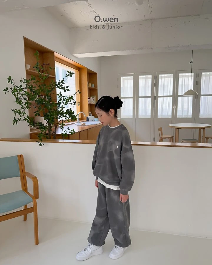 O Wen - Korean Children Fashion - #kidzfashiontrend - Casper Pigment Top & Bottom Set - 9