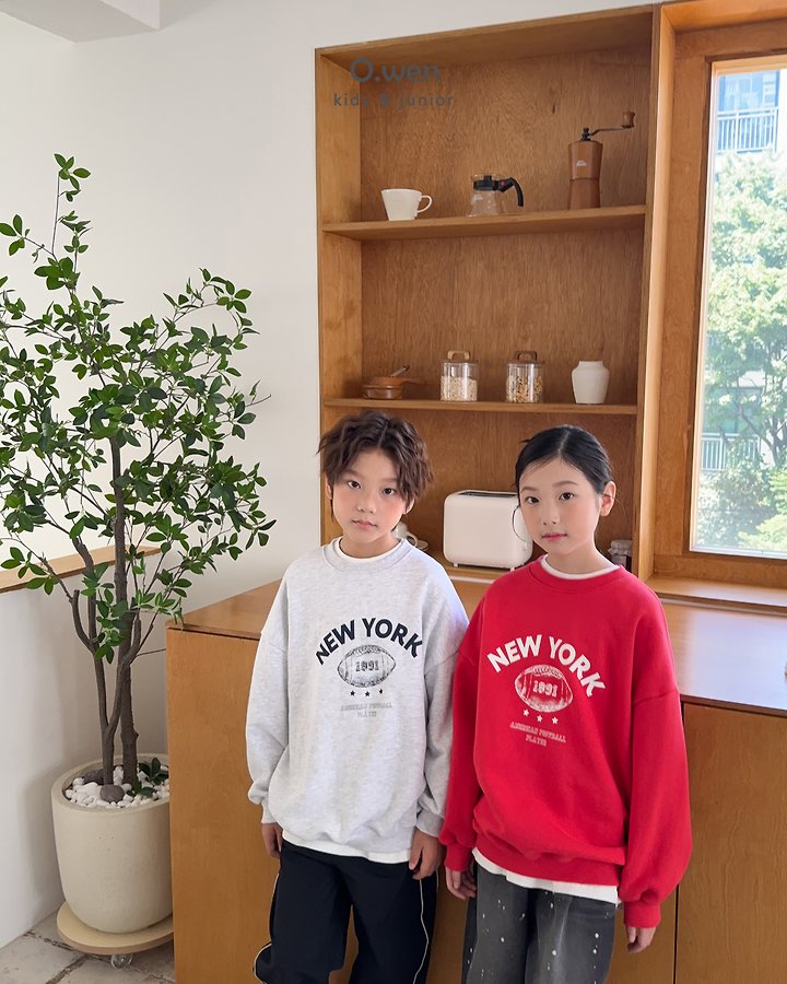 O Wen - Korean Children Fashion - #kidzfashiontrend - Rugby Sweatshirt