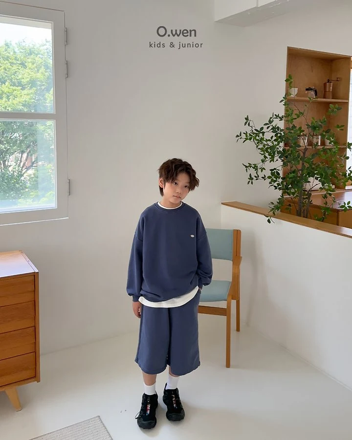 O Wen - Korean Children Fashion - #kidzfashiontrend - Moody Pigment Bermuda Set - 8