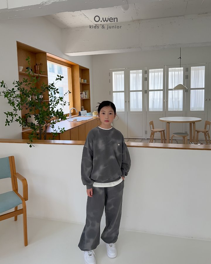 O Wen - Korean Children Fashion - #littlefashionista - Casper Pigment Top & Bottom Set - 11