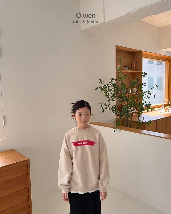 O Wen - Korean Children Fashion - #magicofchildhood - Paris Sweatshirt - 10