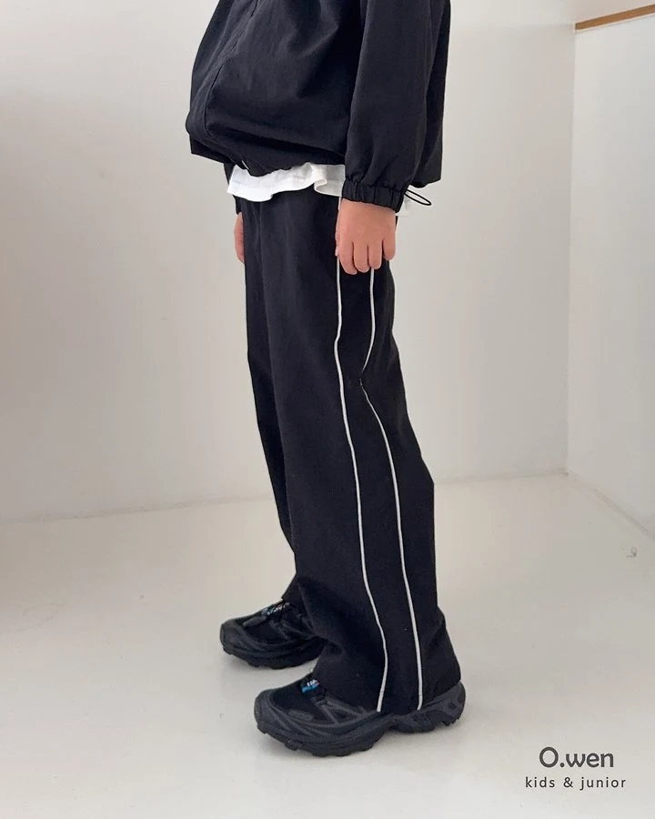 O Wen - Korean Children Fashion - #minifashionista - Line Pants