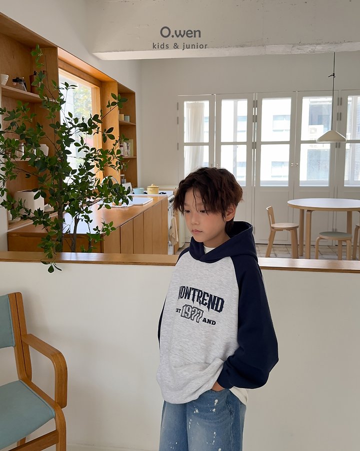 O Wen - Korean Children Fashion - #prettylittlegirls - Now Raglan Hooded Tee - 7