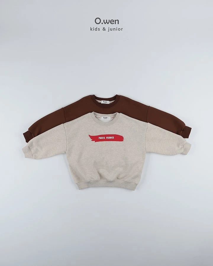 O Wen - Korean Children Fashion - #prettylittlegirls - Paris Sweatshirt - 12