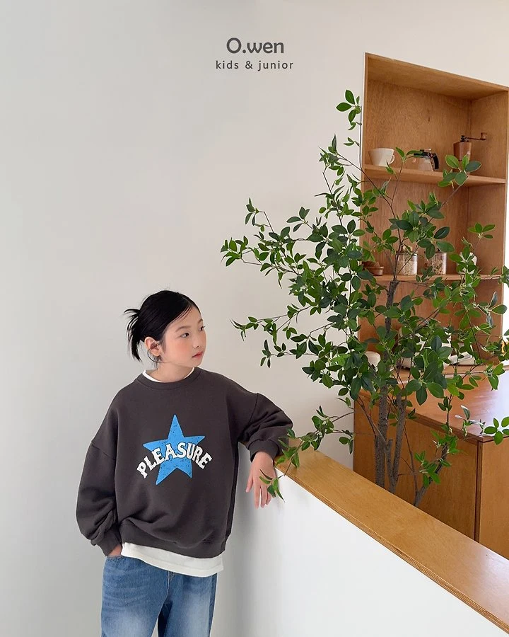O Wen - Korean Children Fashion - #stylishchildhood - Star Sweatshirt - 11