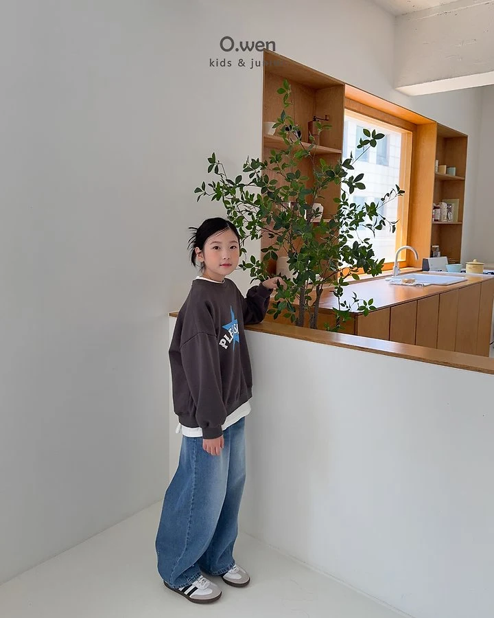 O Wen - Korean Children Fashion - #todddlerfashion - Star Sweatshirt - 9