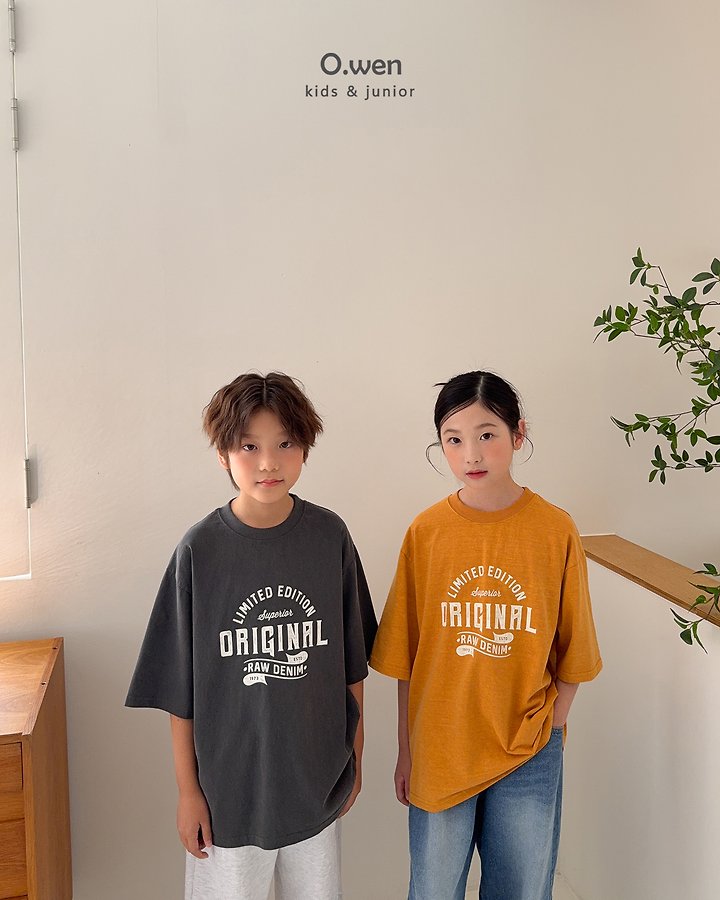 O Wen - Korean Children Fashion - #todddlerfashion - Original Tee