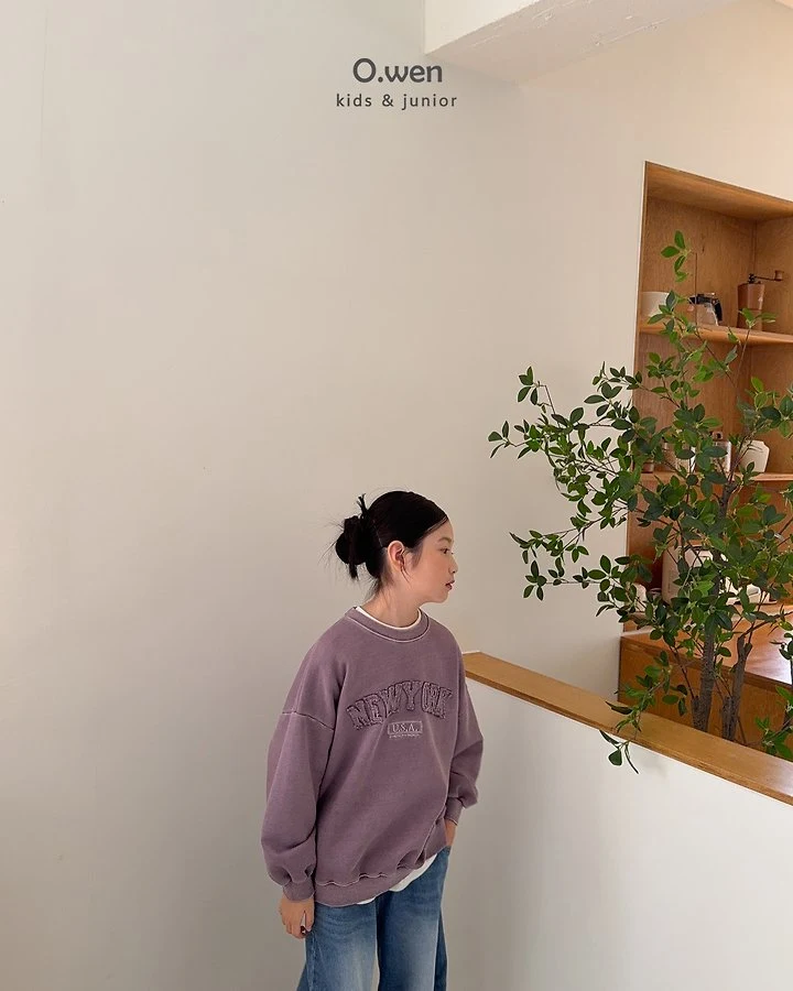 O Wen - Korean Children Fashion - #todddlerfashion - New York Pigment Sweatshirt - 12